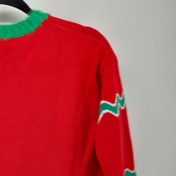 33 Degree Ugly Christmas Sweater Cool Reindeer Ornaments M - Picture 14 of 15